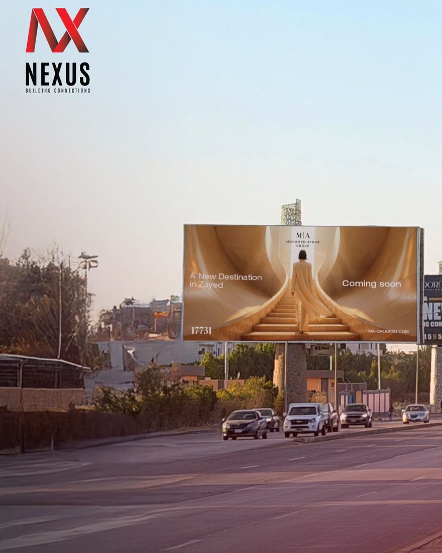 M|A Group teaser campaign across prime locations